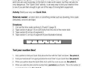 How Quick Are You Activity