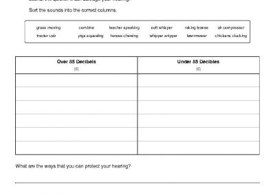 Hearing Safety – Farm Sound Sort