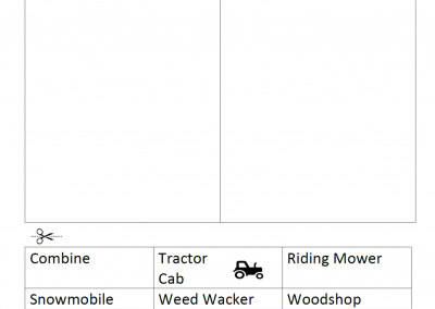 Hearing Safety Sound Sort – Cut and Paste