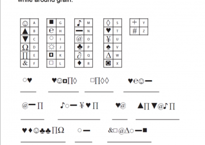 Stay Safe, Around Grain – Decode Message