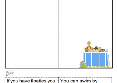 Water Safety True, False – Cut and Paste