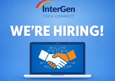 WE’RE HIRING: InterGen Tech Connect Project Coordinator – CLOSED